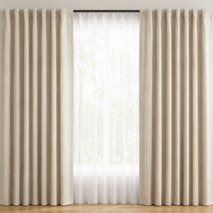 American Style Blackout Window Curtains – Modern Living Room Drapes