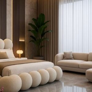 Modern Custom Blackout Curtains with Sheer Voile – Luxury Window Treatment